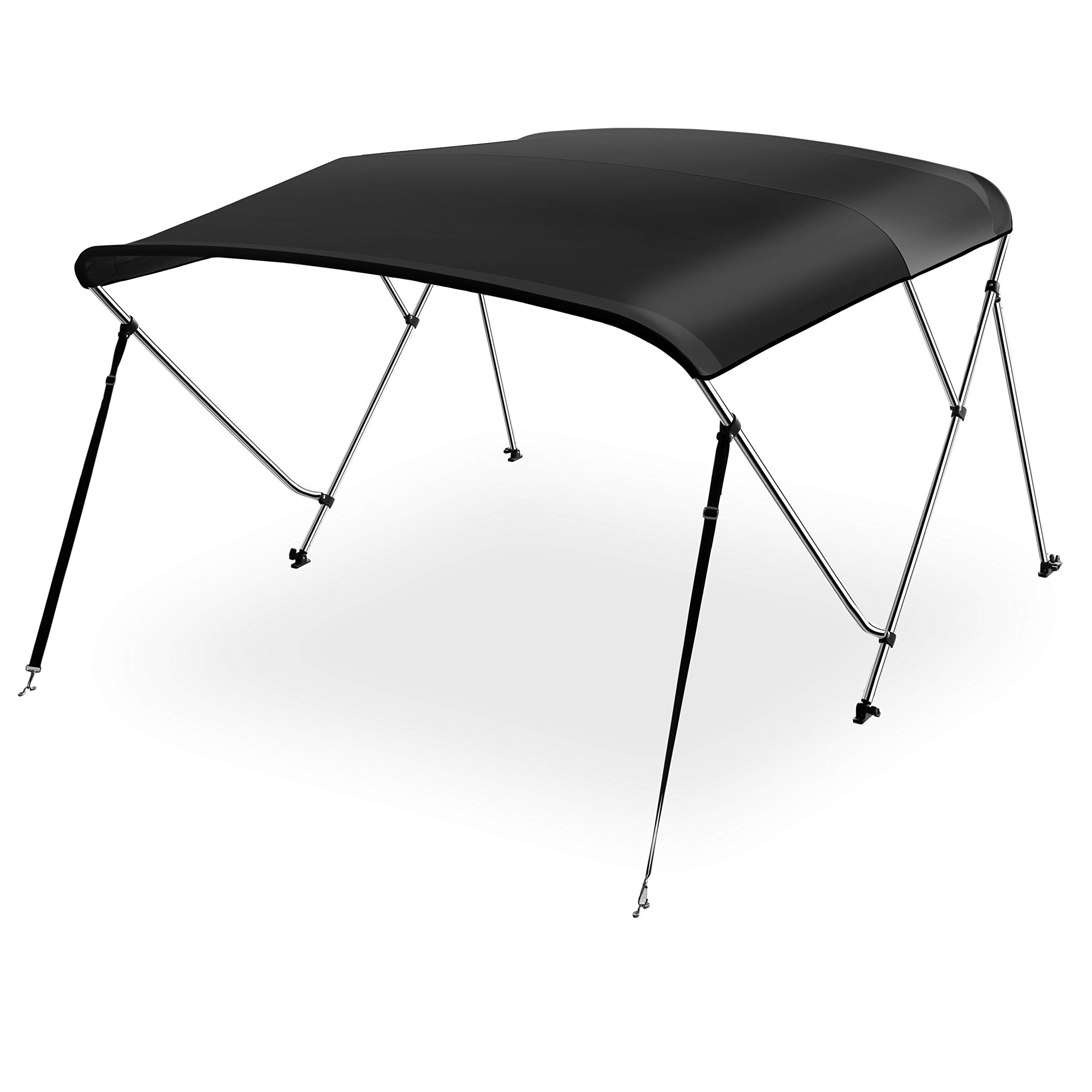 SereneLife Waterproof Boat Bimini Top Cover, Canvas Sun Shade Boat