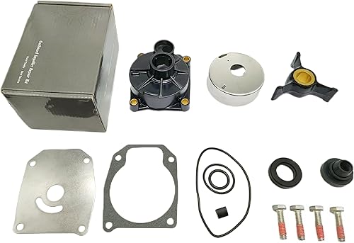 Miniatura 2 de 438592 Kit de reparación de impulsor de bomba de agua Sustituye a Evinrude Johnson 40 45 48 50 HP Motores Marinos Fueraborda con carcasa Sierra