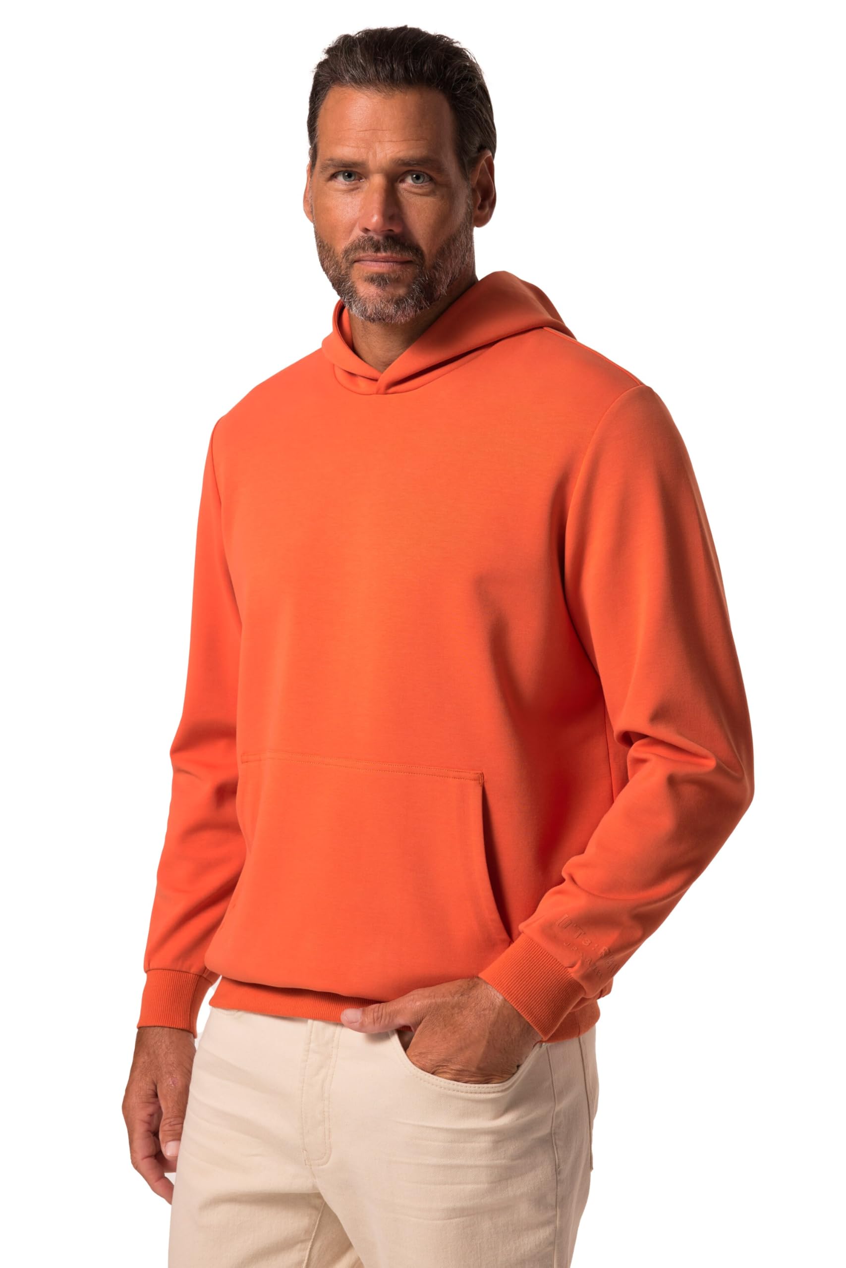 JP 1880 Herren große Größen Übergrößen Menswear L-8XL Hoodie, Nachhaltigkeit, recyceltes Polyester 837385