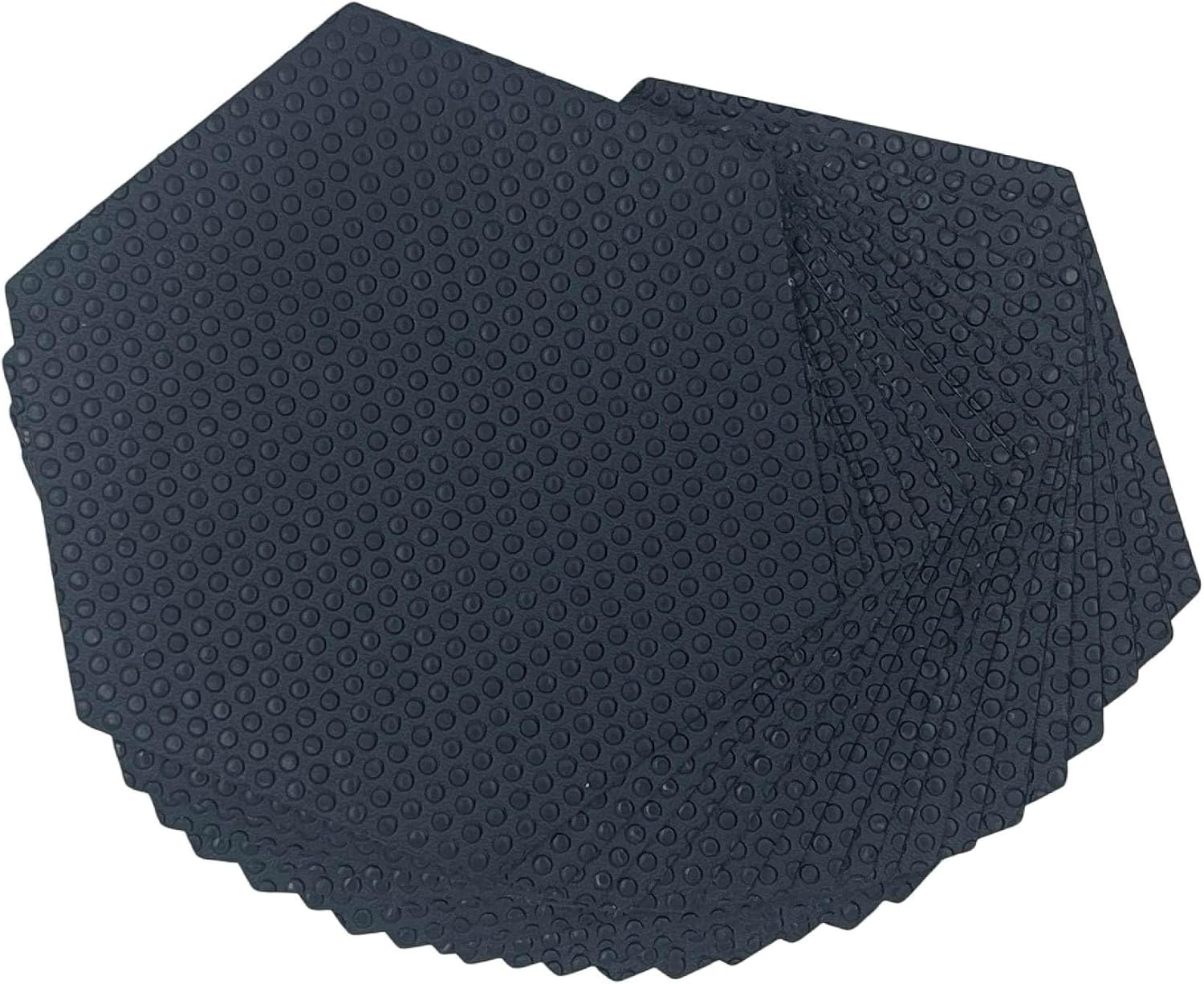 Hexagonal Clear Surf Traction Pad Semi Clear Deck Pad for Surfboard