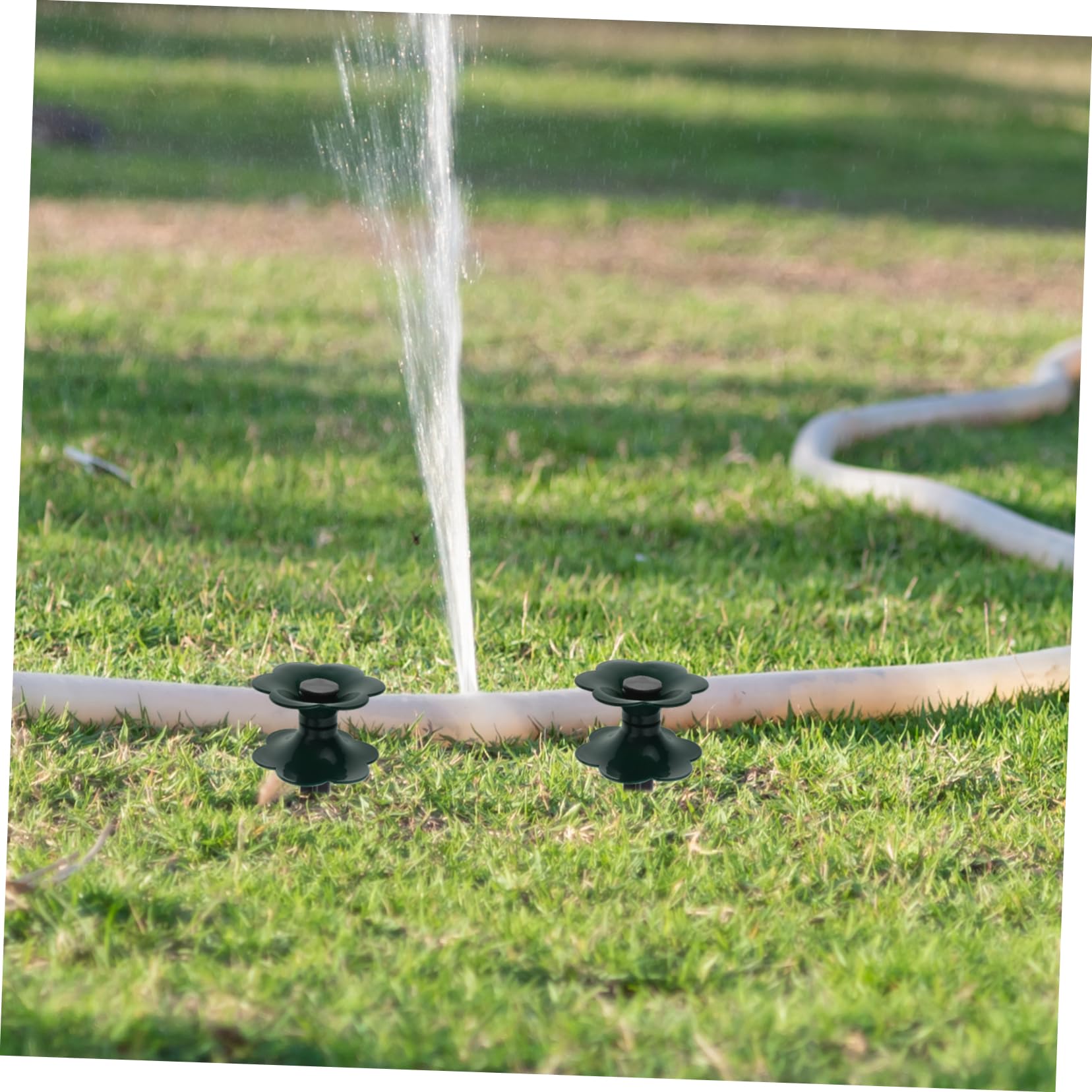 6pezzi Spikes Guida Per Tubo Da Giardino Ruote Direzionali Per Irrigazione Del Prato Protettori Per Tubo Resistente e Facile Da Installare