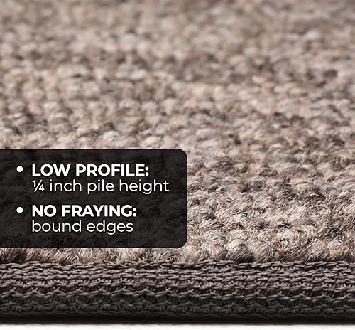 Miniatura 3 de House, Home and More Alfombra antideslizante - Gris guijarro - 6 pies x 27 pulgadas