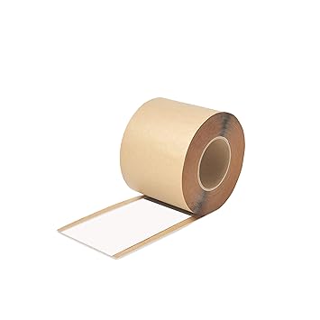 Cozy Co Butyl Rubber Waterproof Tape 4X50 (White/Gray) Weatherproof RV, Roof Window Sealant, Flashing, Seam, Surface Crack, Pipe Rupture, Boat Sealing