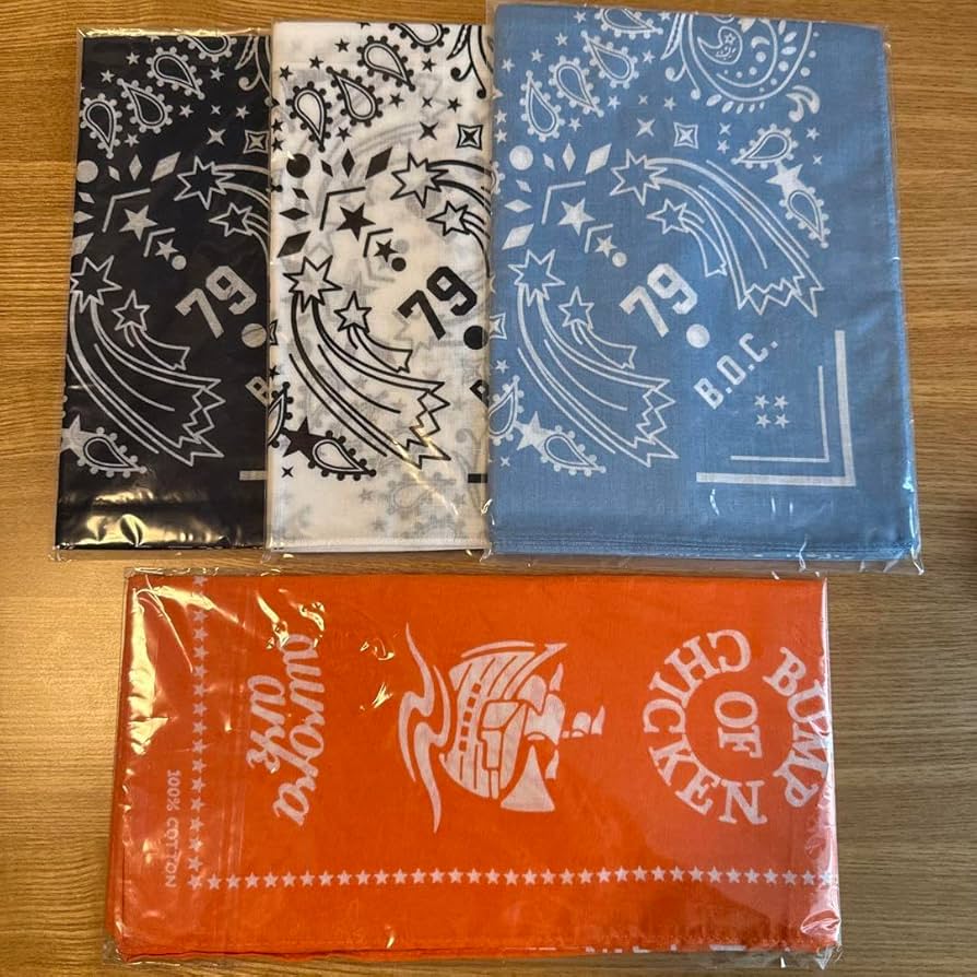 BUMP OF CHICKEN バンダナ セット BUMP OF CHICKEN バンダナ