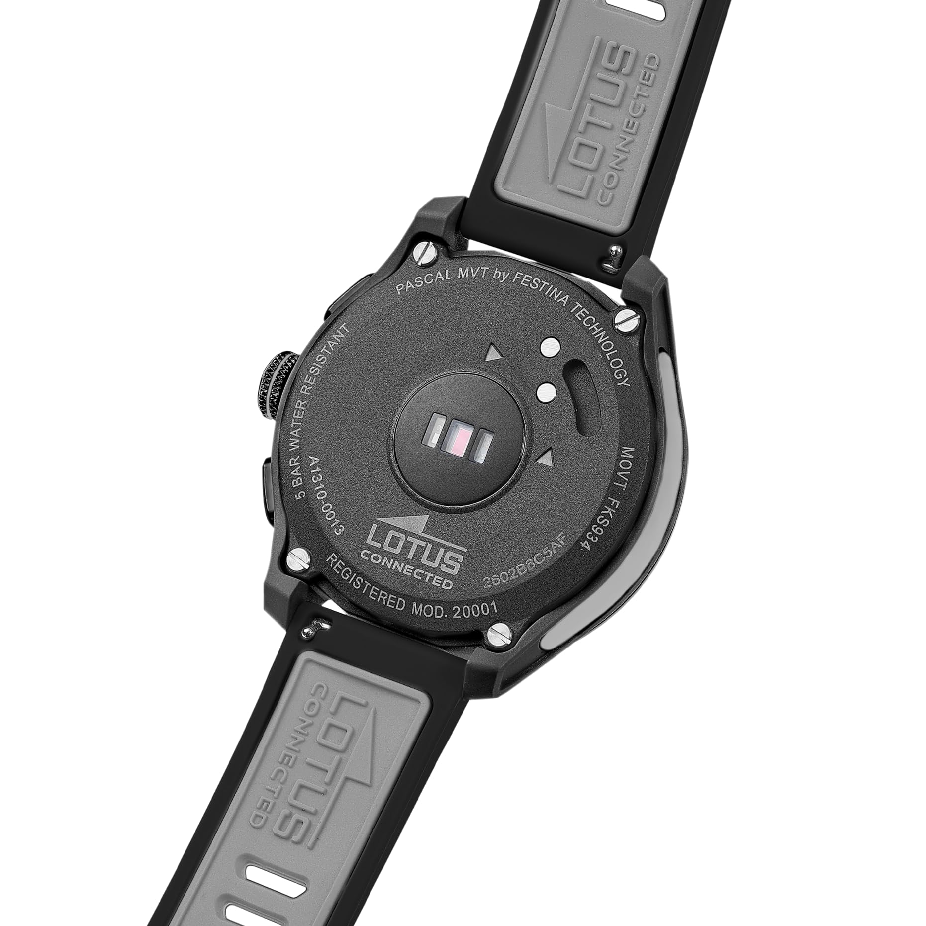LOTUS Smartwatch Hombre Híbrido Connected Full D - Negro Azul