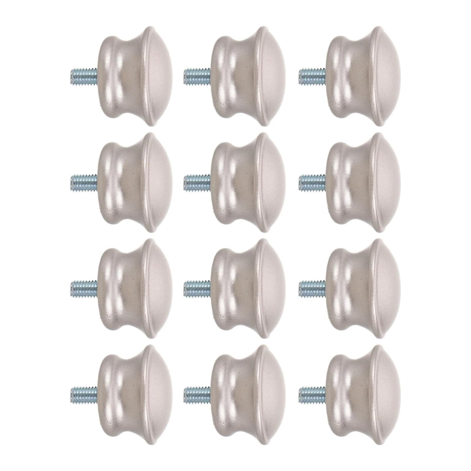 Lot de 6 embouts décoratifs pour tringle à rideaux - 16 mm - Faciles à installer - Accessoires d'intérieur modernes pour tringles à rideaux