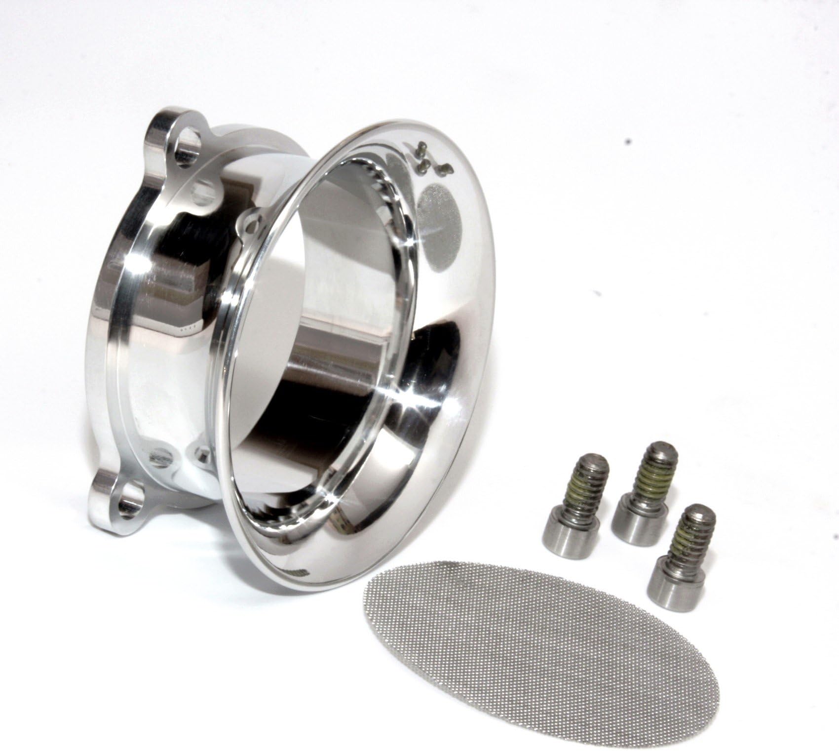 Speed Dealer Polished Short Velocity Stack for S&S Super E G Carb