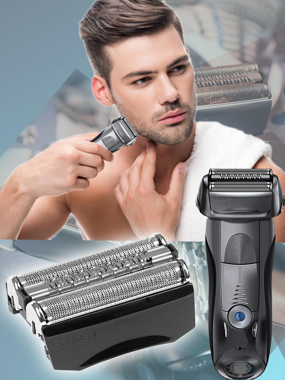 ブラウンシリーズ7 対応替刃 ブラウンシリーズ７ 対応替刃 替え刃braun series7 70s 70b