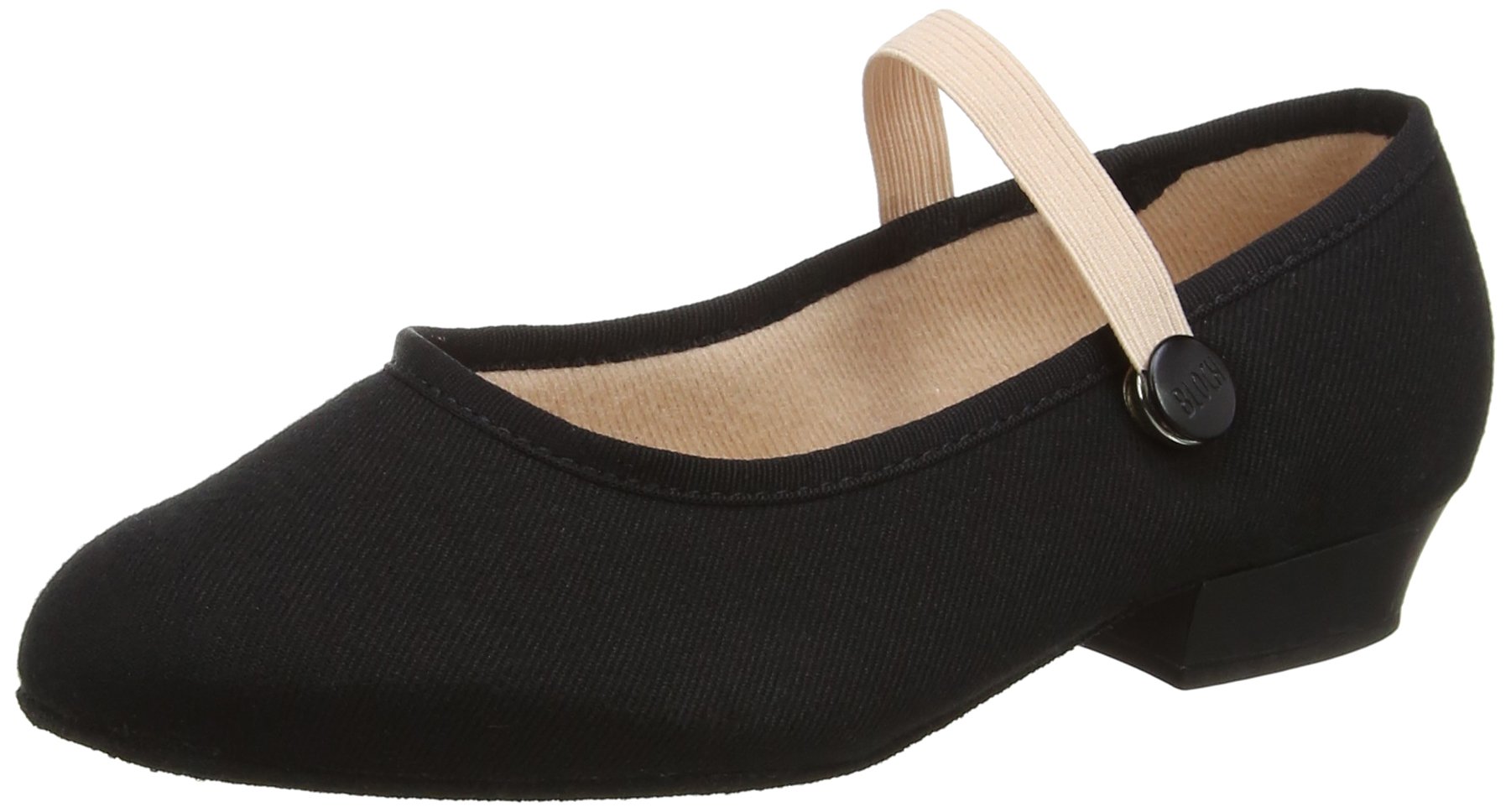 Bloch Accent Canvas, Womens Jazz & Modern Dance Shoes, Black (Black), 2 (35 EU)