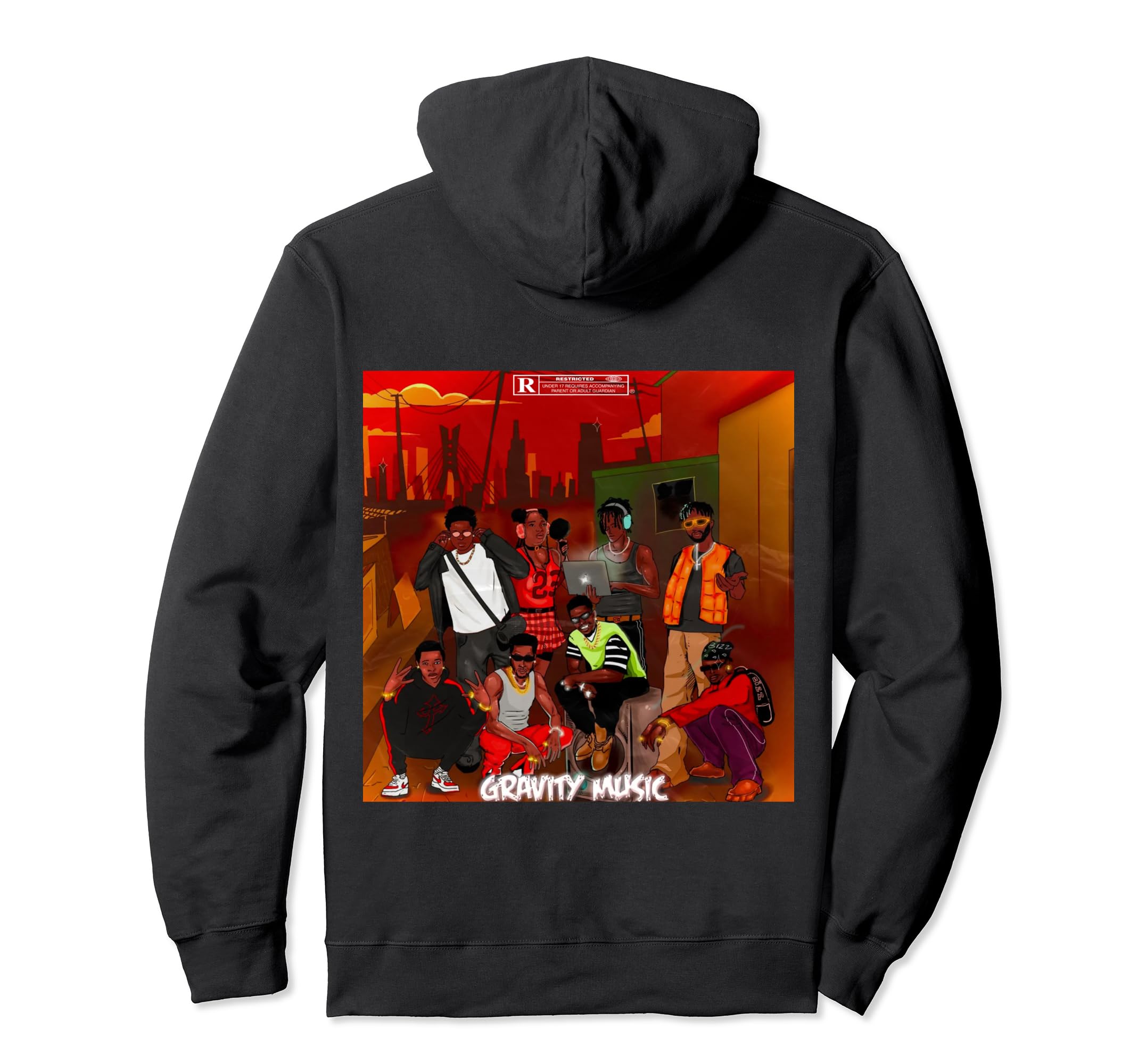PWAUnder G by Gravity Music Pullover Hoodie