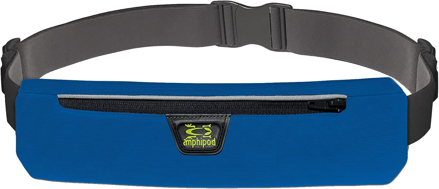 Ultra-Light Amphipod MicroStretch Waist Pack for Runners – Blue/Silver XL Ultra-Light Amphipod MicroStretch Waist Pack for Runners – Blue/Silver XL