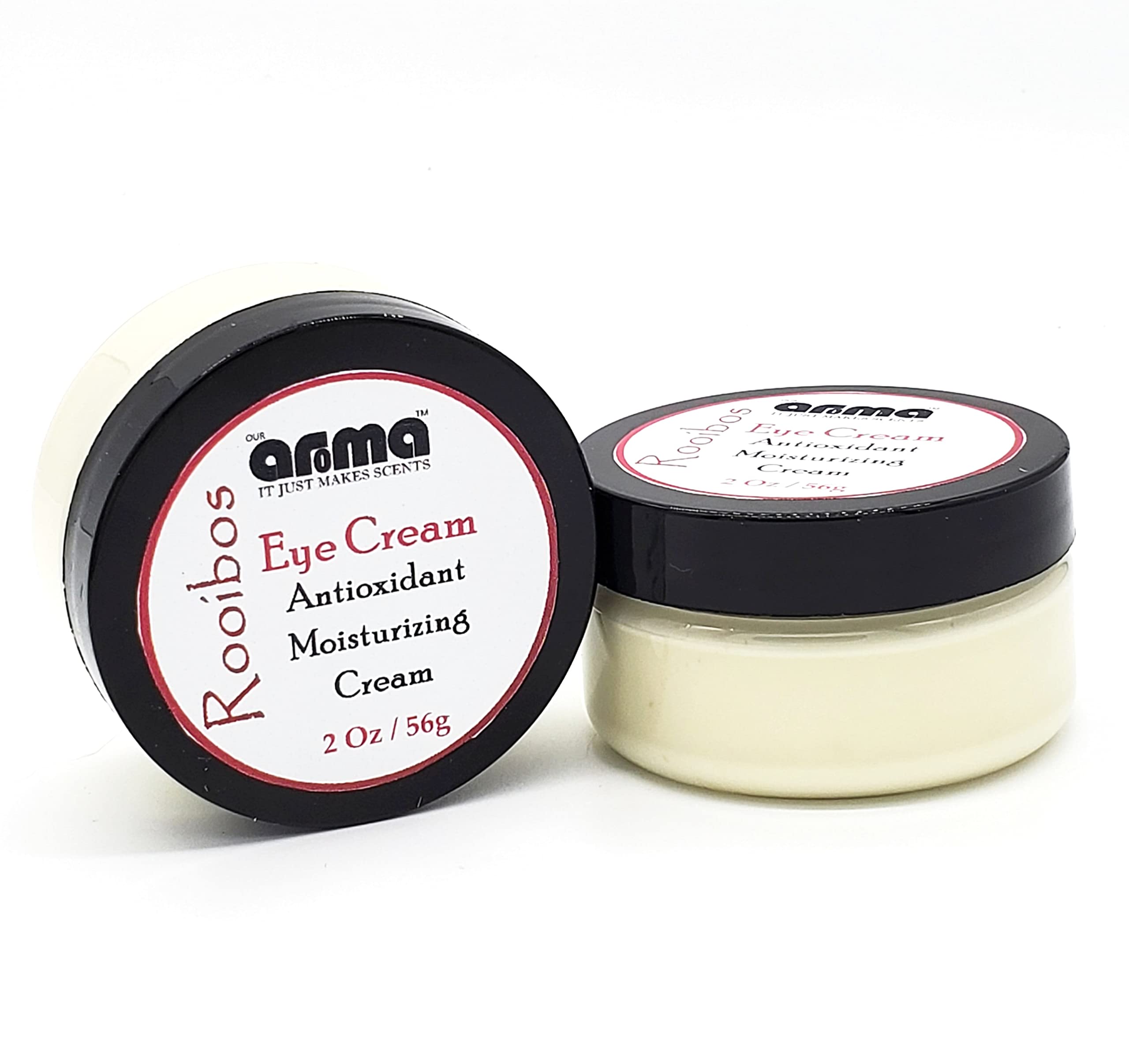 Our Aroma Rooibos Anti Aging Eye Cream | Natural, 100% Vegan & Cruelty Free | For Dark Circles, Puffy Eyes and Wrinkles | Dermatologist Tested Moisturizer for All Skin Types