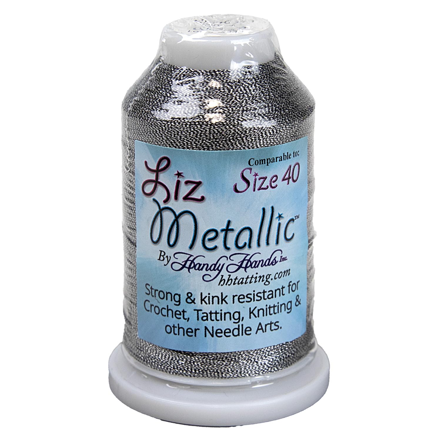 Liz Metallic, Size 40, Charcoal Lt