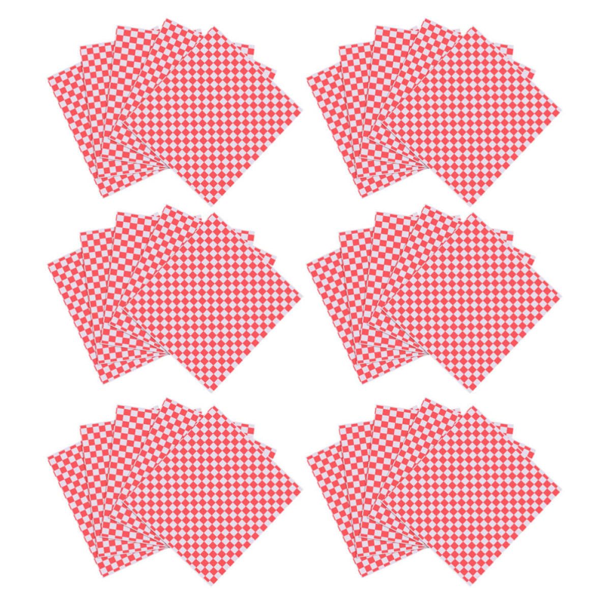 400 Piezas Papel de Embalaje Multiusos Rojo, 400 Hojas