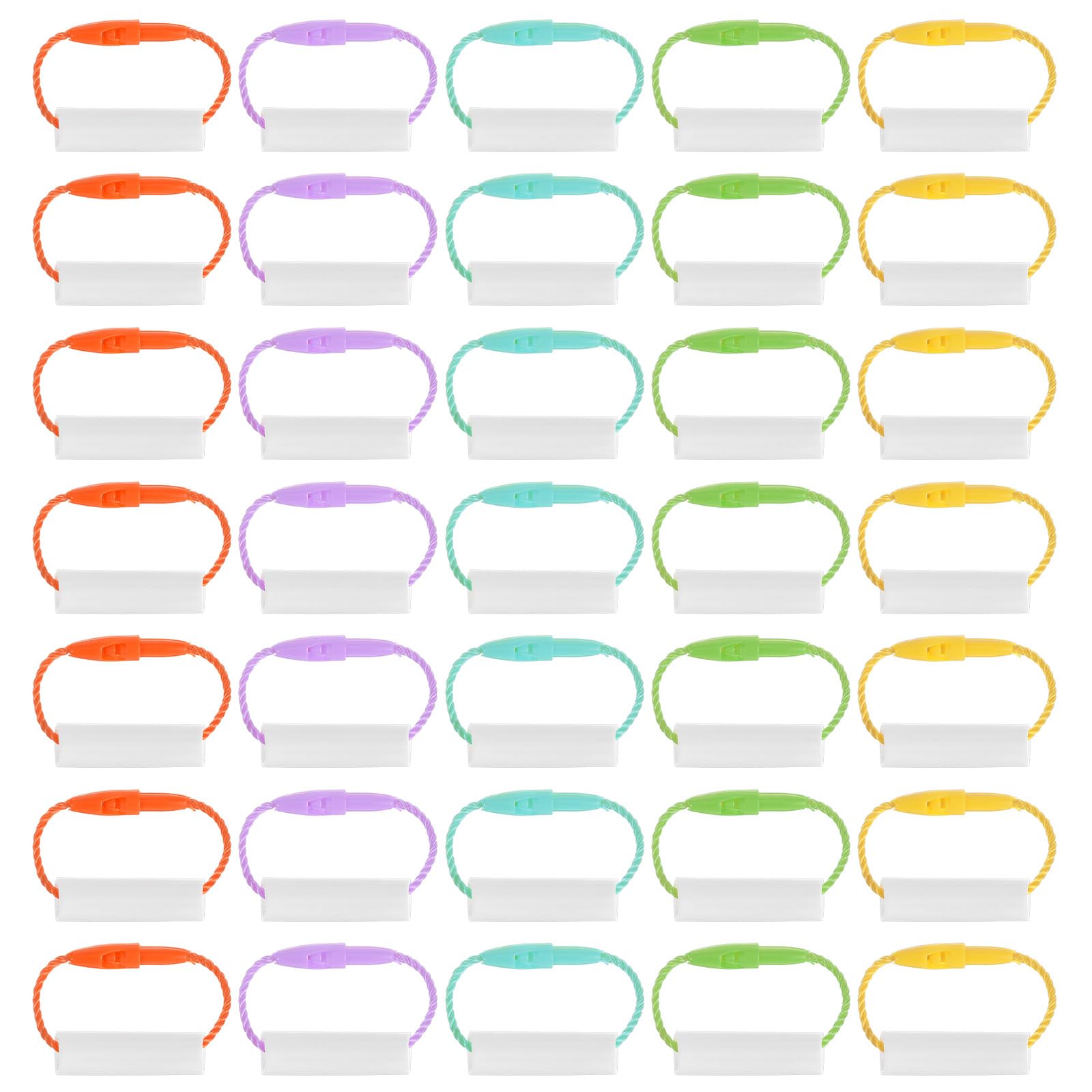 Photo 1 of Mabor 30Pcs Waterproof Daycare Labels, Shoe Name Tags for Clothes, School Bags, Water Bottles, School Supplies, Writable Name Labels for Distinguish Children's Items
