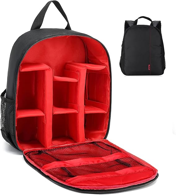 Numhaw Small Camera Backpack,Waterproof Digital Camera Bag