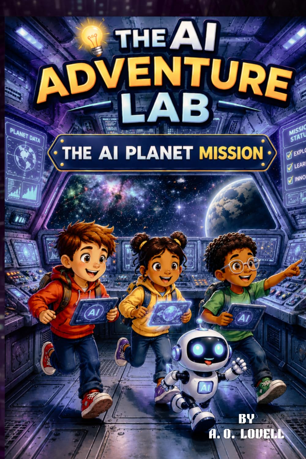 The AI Planet Mission: A Kids Adventure into Artificial Intelligence and STEM (AI Adventure Lab Book 2)