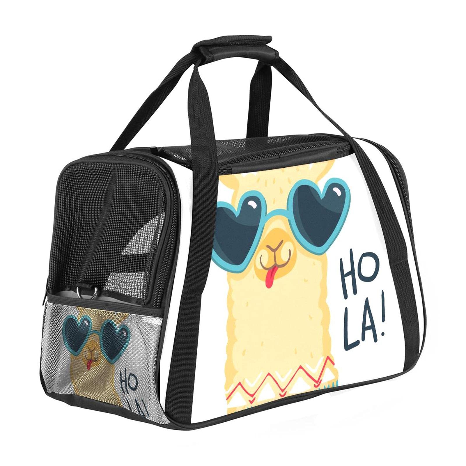 Sac de transport pour animal approuvé avion en alpaga