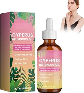Cyperus Rotundus Hair Growth Reduction Oil | Hair Removal Oil for Reducing Unexpected Body Hair, Moisturizing and Soothing All Skin Types, 2 ml