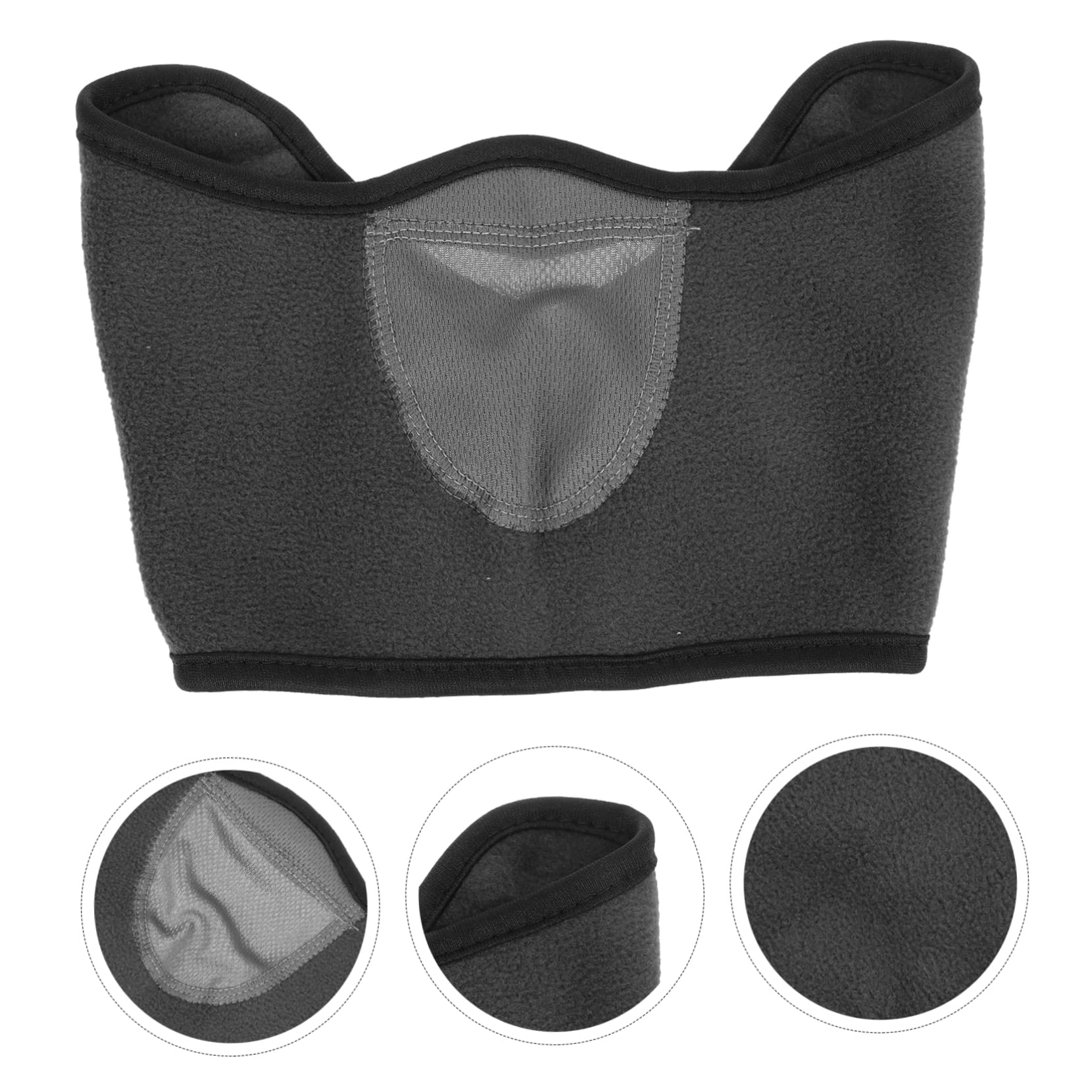 5stücke Wiederverwendbare Halsabdeckung Winddichte Fleece-gesichtsmaske Für Kälte Schutz Für Hals Und Ohren Für Wintersport Und Outdoor-aktivitäten