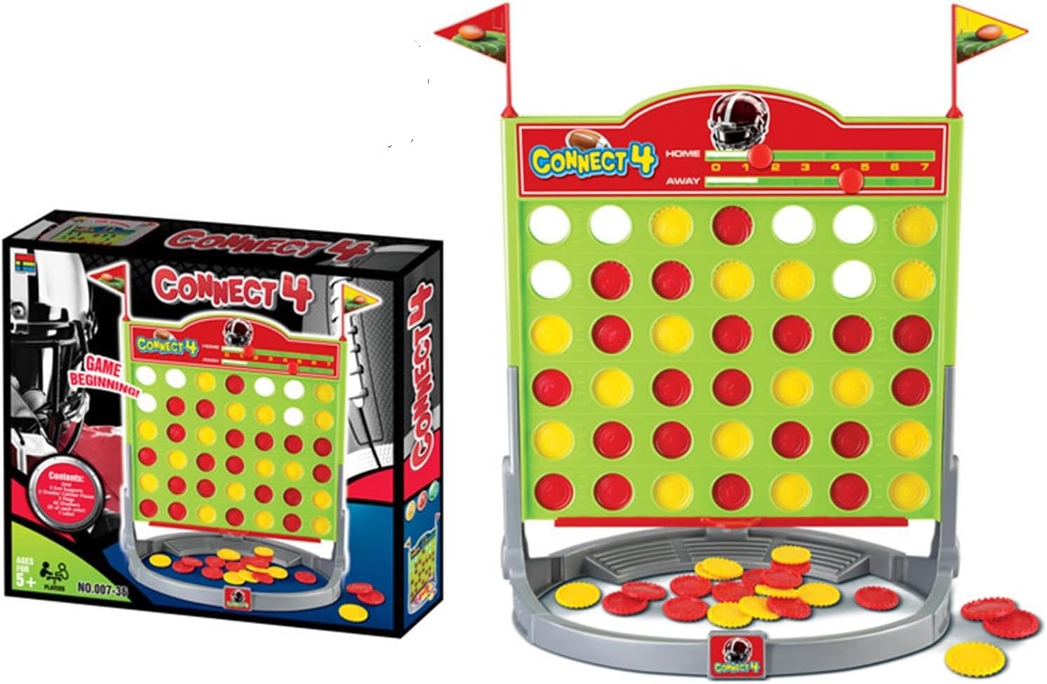 Koolbitz Large Connect 4 in a Row Game Line Up Game Giant Strategy