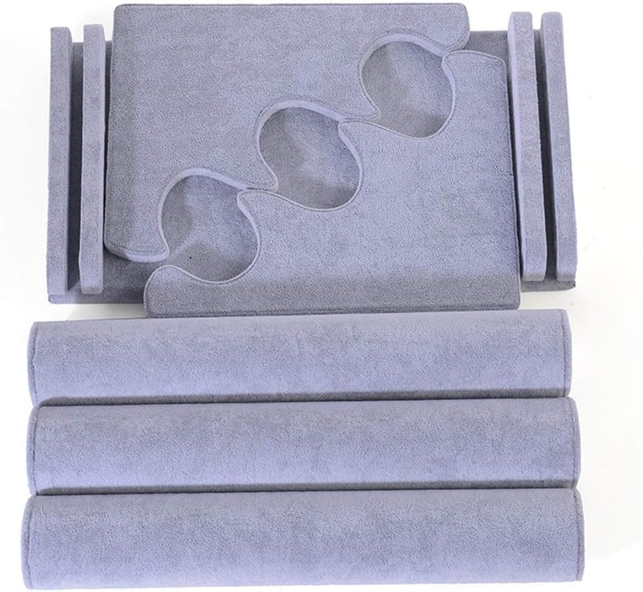 Necklace Storage Box Beautiful Creative Three-Layer Bracelet Bracelet Bracelet Watch Jewelry Shelf Storage Shelf Display Stand Jewelry Jewelry Decoration Accessories