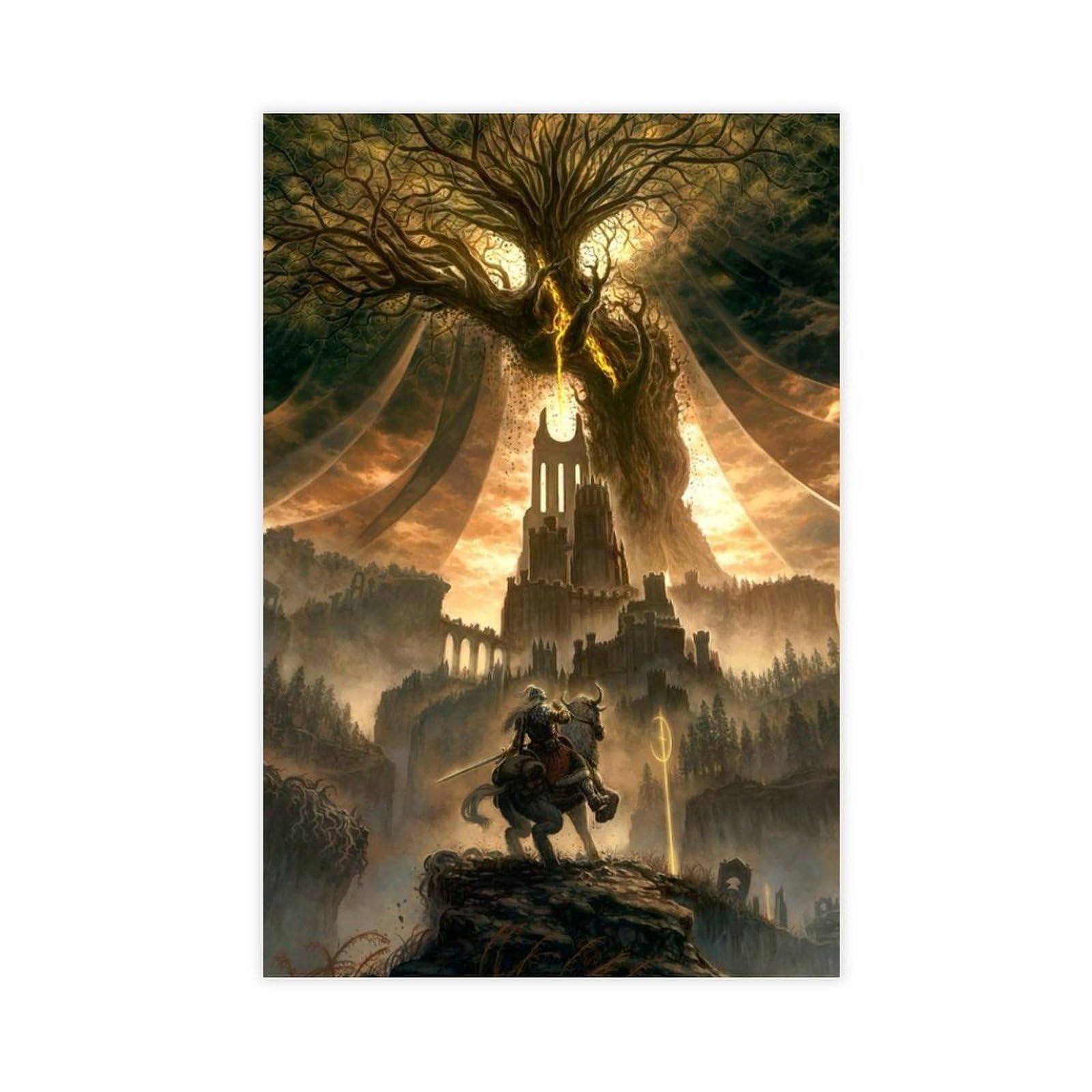 Elden Ring Shadow of the Erdtree Canvas Art Review: Epic Decor!