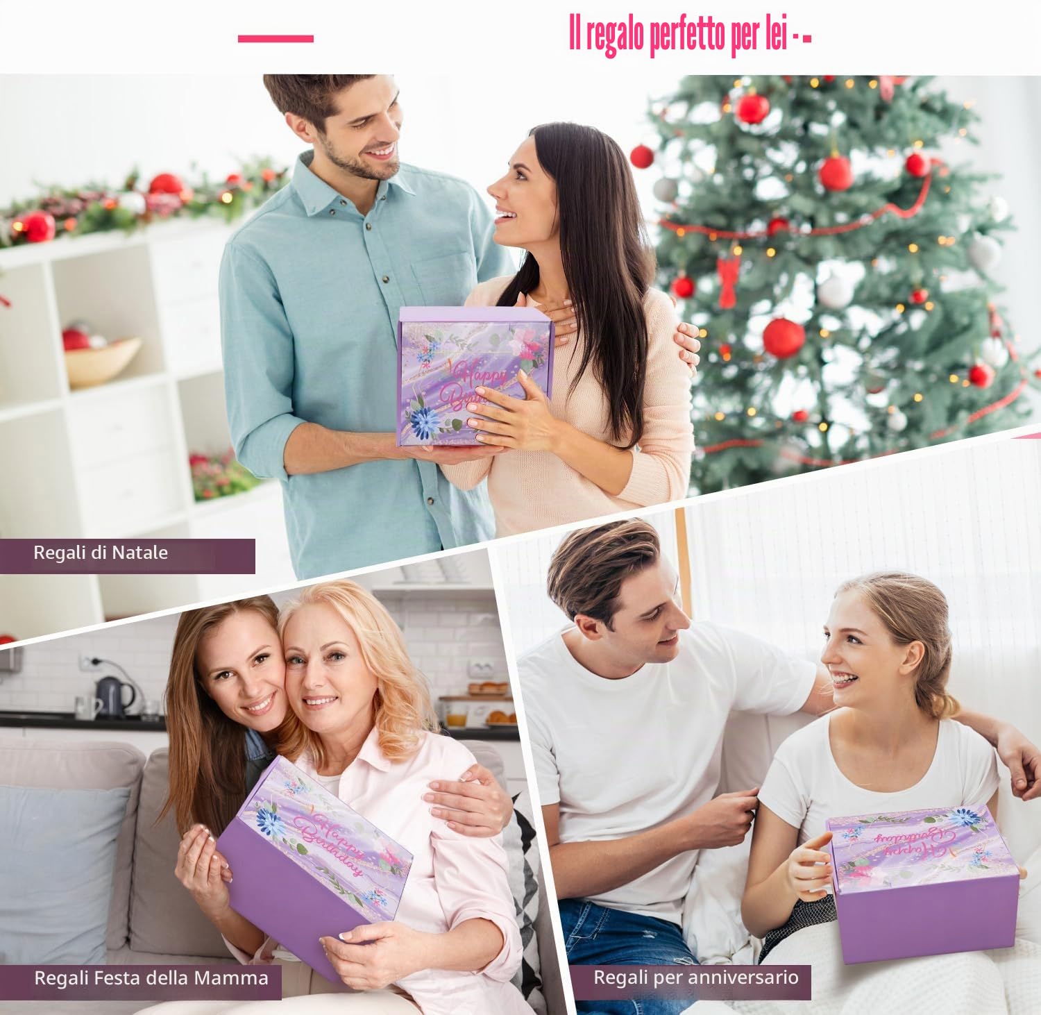 Regalo di Compleanno per Donna 30 Anni - Set Personalizzato per Mamma, Sorella e Amiche