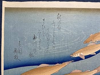 安藤広重　花と魚　木版画　おまとめ10点セット② 2025年最新】Yahoo!オークション -安藤広重 版画の中古品・新品