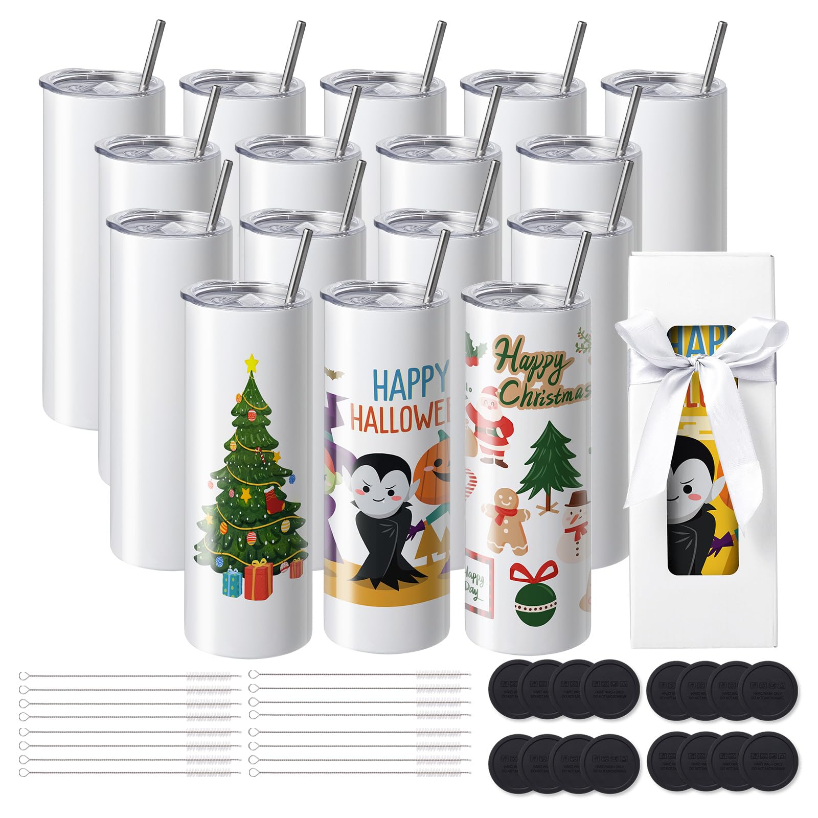 LATERN IJskoffiebeker met deksel en rietje, 750 ml geïsoleerde roestvrijstalen beker, dubbelwandige vacuüm reiskoffiebeker, herbruikbare waterbeker houdt dranken koud en warm (grijs, 1 stuks