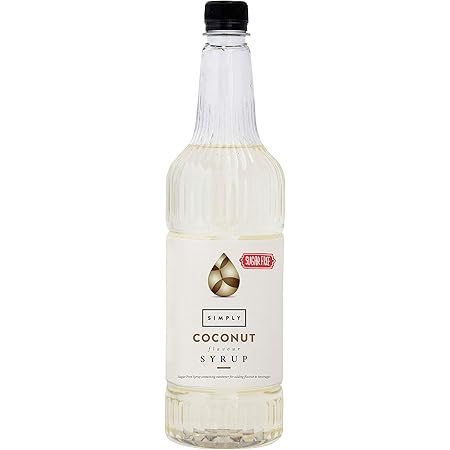 Simply, Sugar Free Coconut Syrup 1 Litre : Amazon.co.uk: Grocery