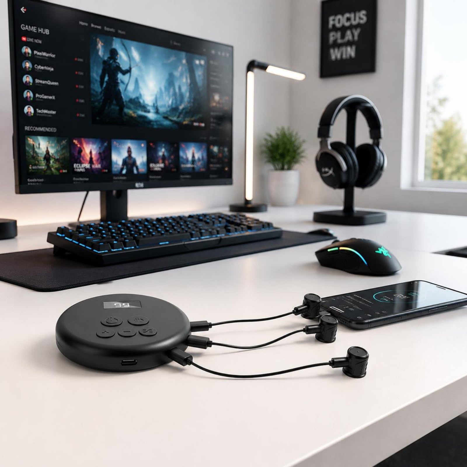Dispositivo Toca Pantalla Automático Pulsador de Pantalla Asistente Accesorio para Móvil con 199 Niveles de Velocidad Silencioso y Ajustable Adecuado, Style to 2