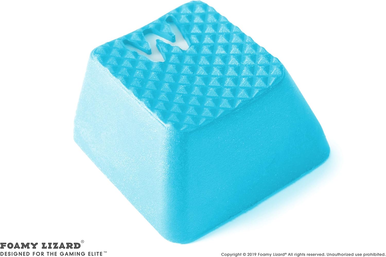 Bеѕt Quаlіtу 🔥 Pro Rubber Keycap Set by Foamy Lizard - Backlit Set of Cherry MX Compatible OEM Profile Double Shot Shine-Through Keys with Key Puller (Blue - Set of 18)