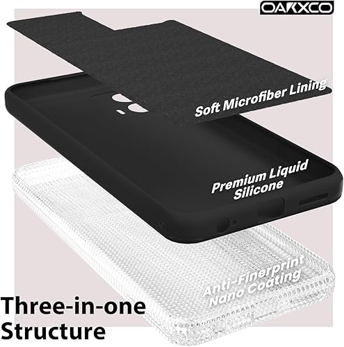 Miniatura 5 de oakxco Funda para teléfono Motorola Moto G 5G 2023 con agarre de silicona líquida, bonita funda delgada de goma suave TPU lisa para mujeres y niñas,