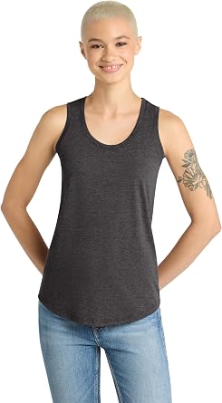 District Made Ladies Perfect Tri Racerback Tank. DM138L