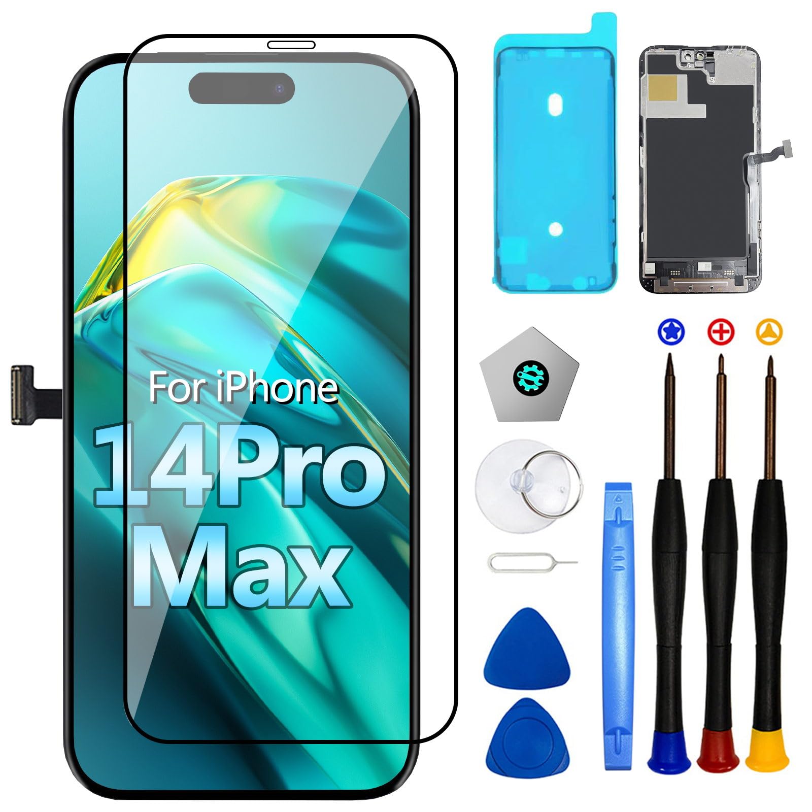 Amazon.com: for iPhone 14 Pro Max Screen Replacement ， 6.7inch