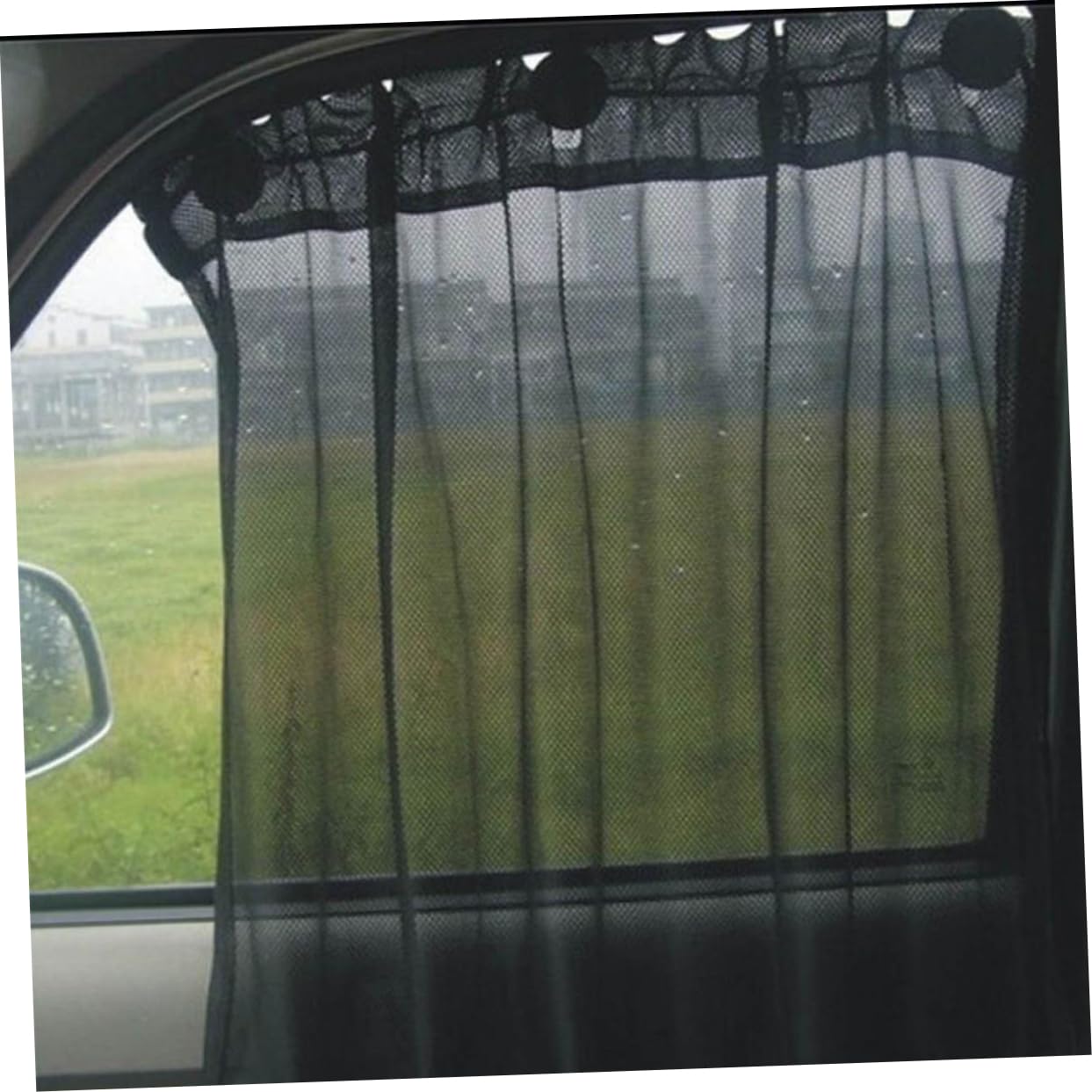 SOLUSTRE 6 Piezas Sombra de la Ventana del Coche Lado de Sombra atrapasol para sombrilla Car Window Shade cortinillas para Coche Parasol de Coche Cortina de la Ventana del Lado de la Sombra