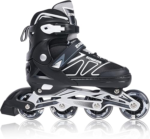 Zuwaos Boys Kids Adjustable Inline Skates Girls Inline Skates for Kids Beginner Roller Skates for Girls Men and Ladies Outdoor Zuwaos Boys Kids Adjustable Inline Skates Girls Inline Skates for Kids Beginner Roller Skates for Girls Men and Ladies Outdoor