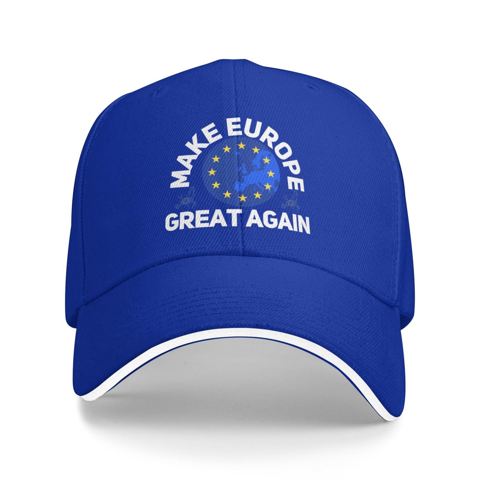 Make Europe Great Again Hat Cap I Love Europe Trucker Hat for Men Women Black