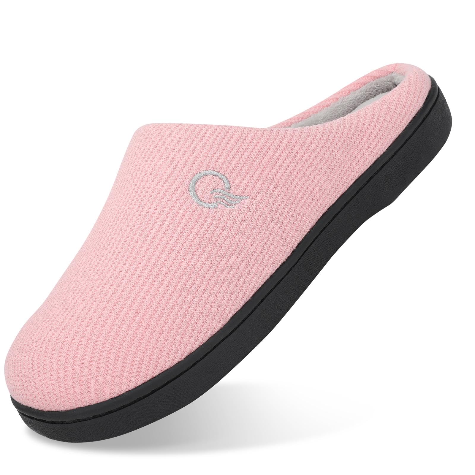 Mishansha Unisex Pantofole Donna Uomo Memory Foam Caldo Comode Antiscivolo Inverno Home Scarpe,36-47