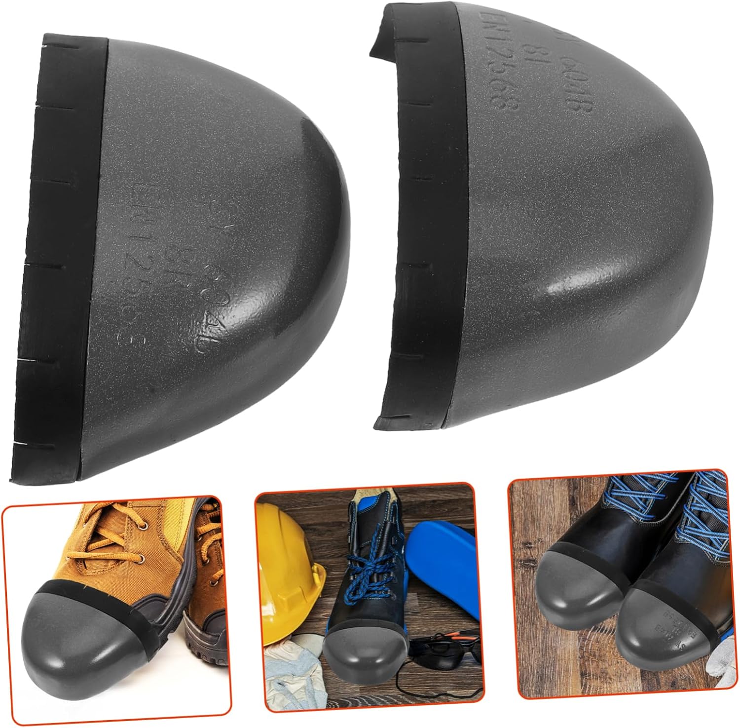 2pcs Cap Inserts Men Women Work Boot Toe Protectors Punctureresistant Breathable Shoe Covers
