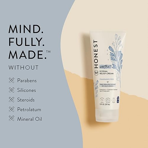 Miniatura 5 de The Honest Company Crema de terapia calmante para el eccema - 70 onzas líquidas