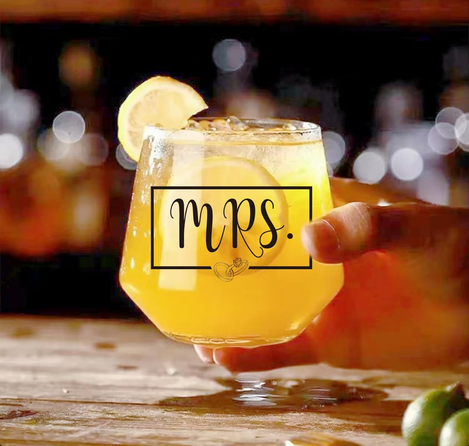 Mr and Mrs wine and Whiskey Glass Set, Wedding toast Wine Glasses for Bride and Groom, Engagement Gifts for Couples, Unique Bridal Shower gifts, Wedding Anniversary keepsake Wine Glasses -12 - Image 3