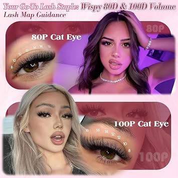 Lash Clusters Kit 80D 100D Eyelash Clusters Kit 544PCS Wispy Individual Eyelashes D Curly Individual Lashes 8-16mm Soft Band DIY at Home with Lash Bond&Seal Tweezers Brush by zenotti