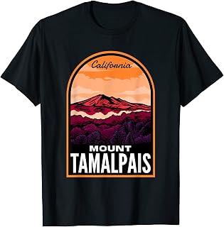 Mount Tamalpais California T-Shirt
