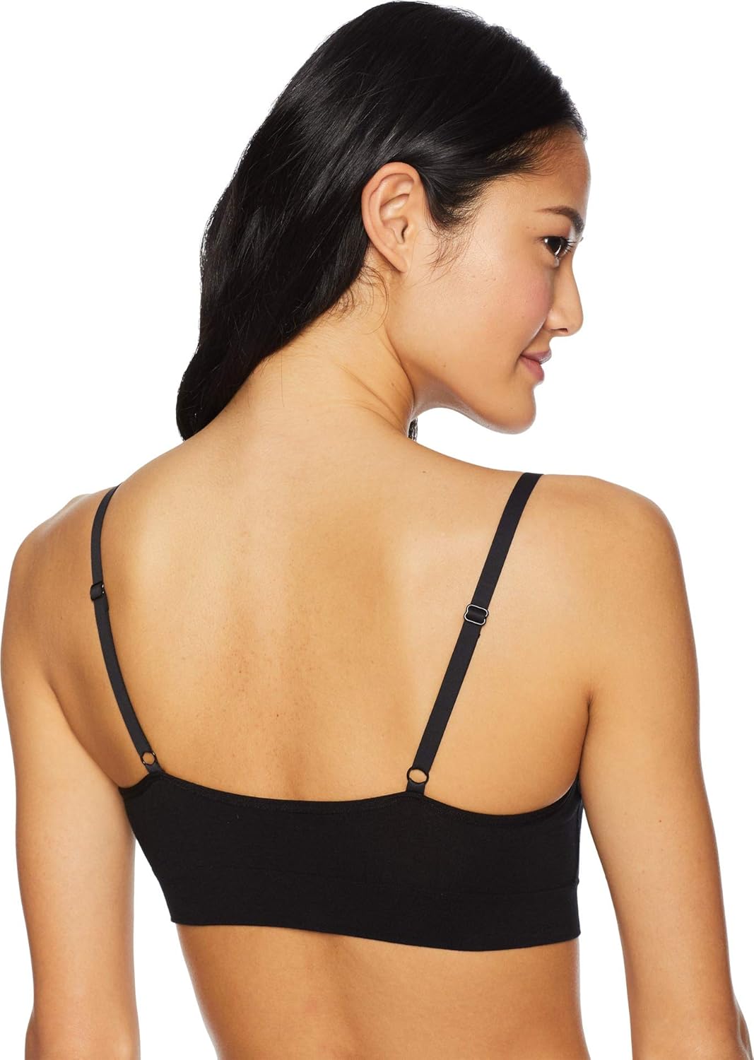 DKNY Women's Logo Scoop Wirefree Bralette - Image 3