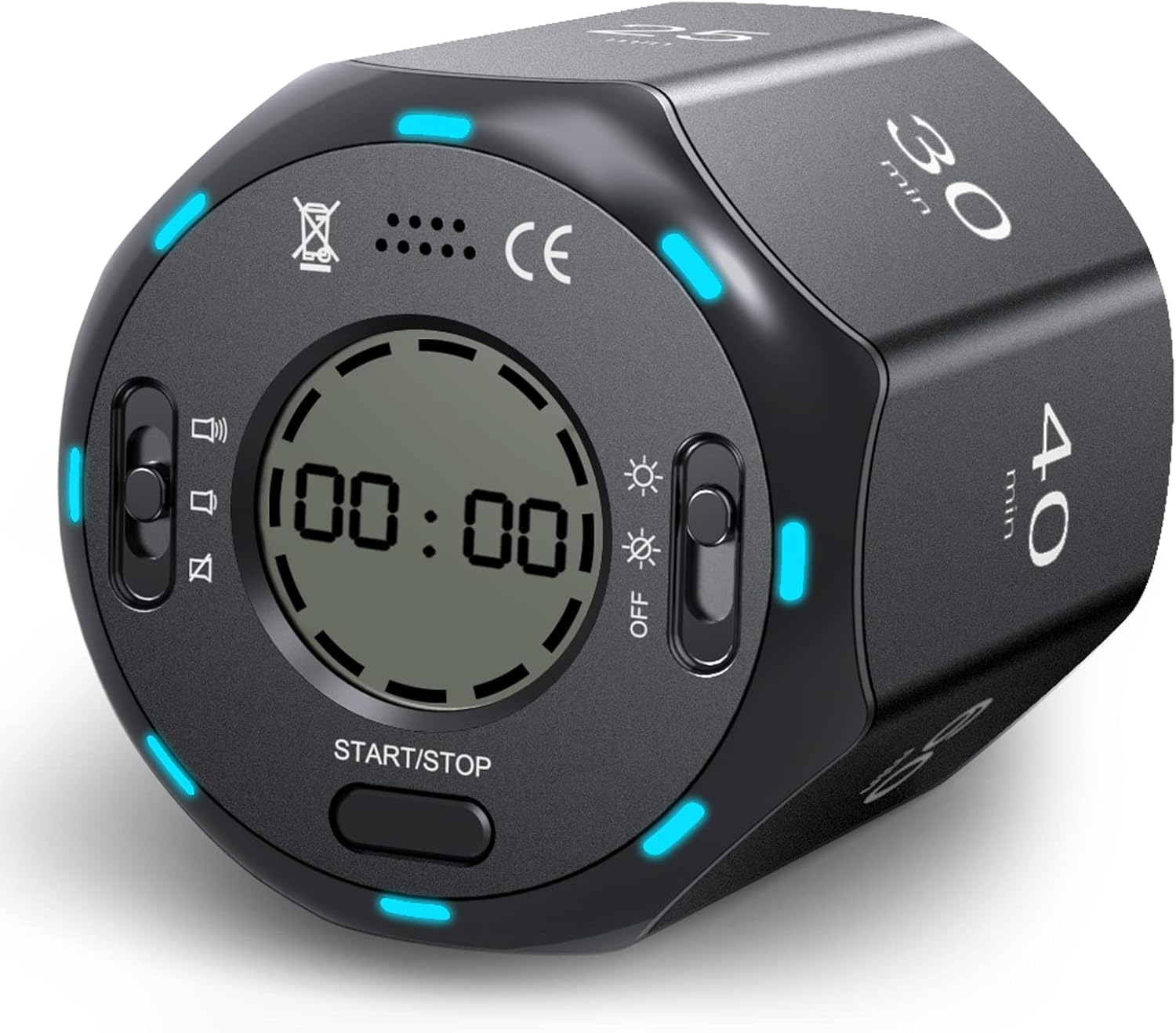 Pomodoro Timer, Visual Timer for Kids, Digital Timer Cube, Productivity ...