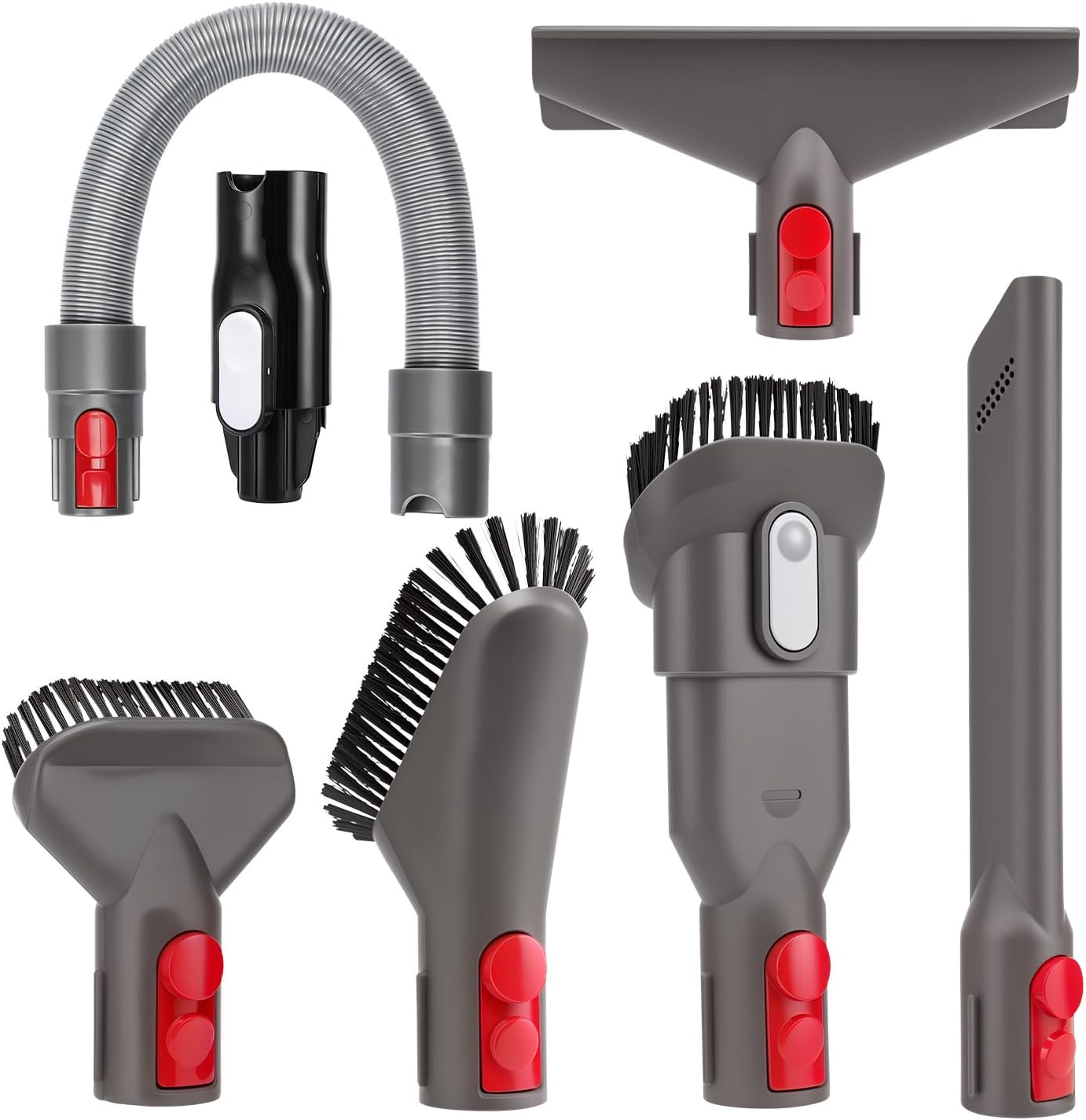 7Pcs Vacuum Attachments Compatible with Levoit LVAC-200 LVAC-200 MAX