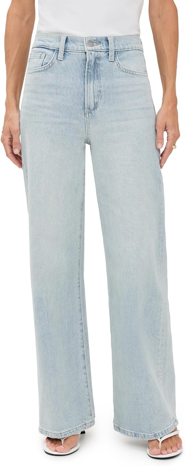 Joe's Jeans Womens The Mia Petite High Rise Wide Leg Jean