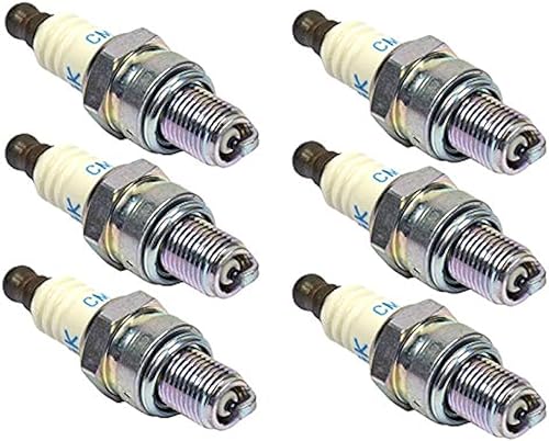 NGK Paquete de 6 bujías de repuesto CMR7H-6PK